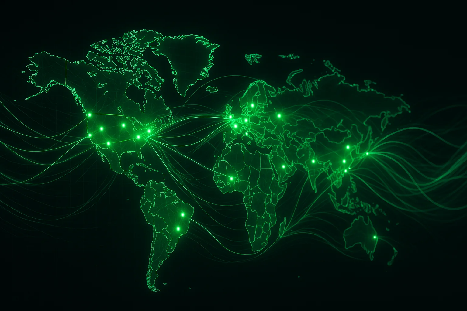 GlobeNet Network Map